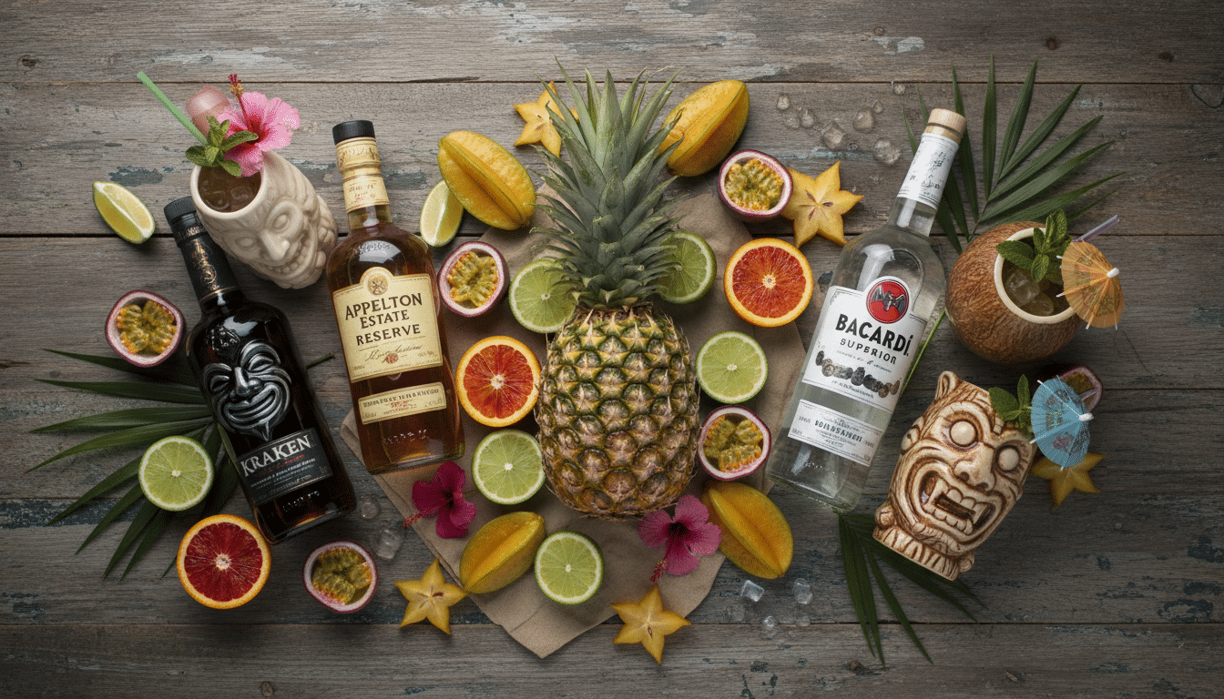 tiki drink recipes