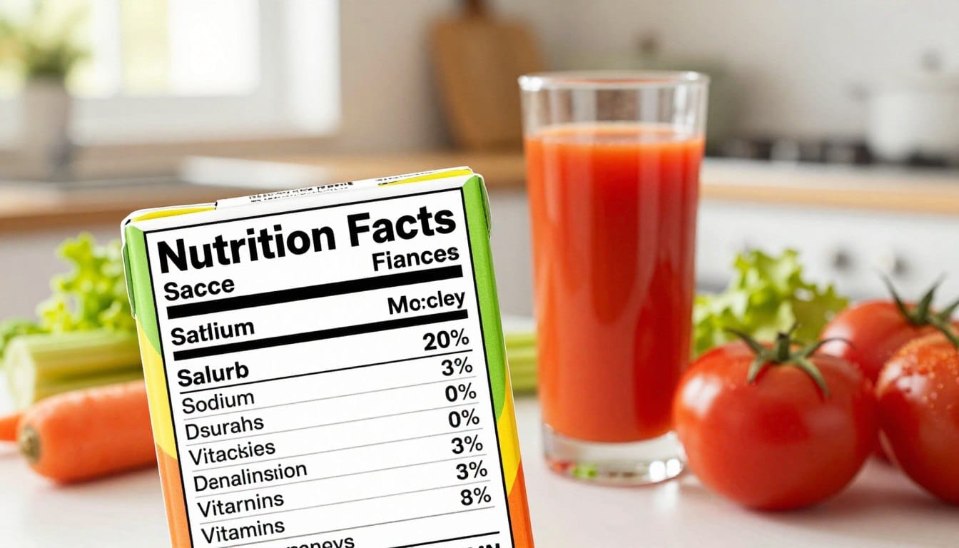 is v8 juice fattening