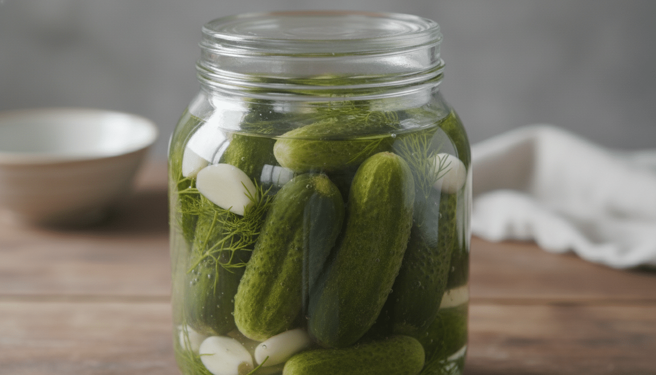 Kosher Pickle Recipe