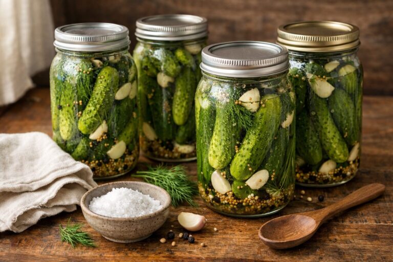 kosher pickle recipe